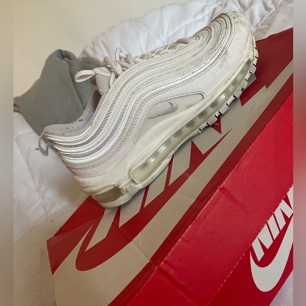 Nike Reflective White Air Max 97 Size 6